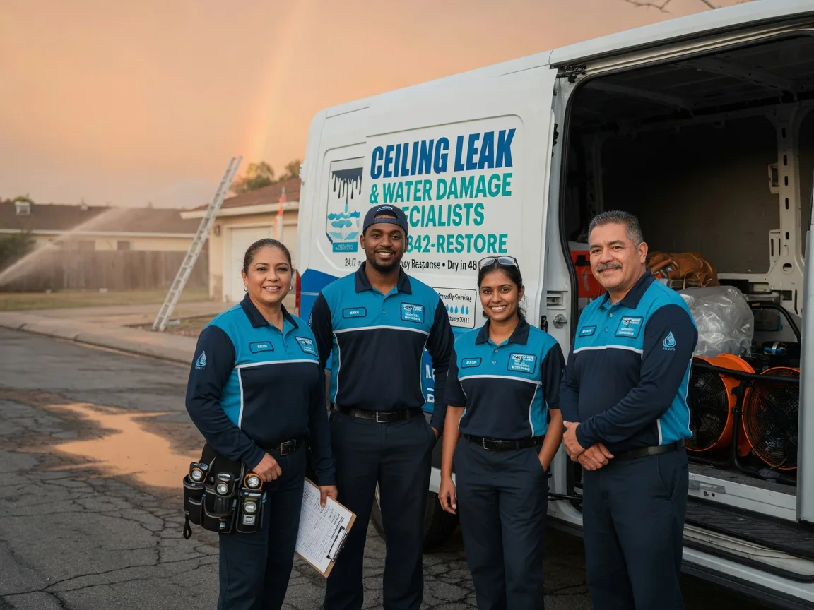 Ceiling Leak Cleanup company in Chataignier, LA