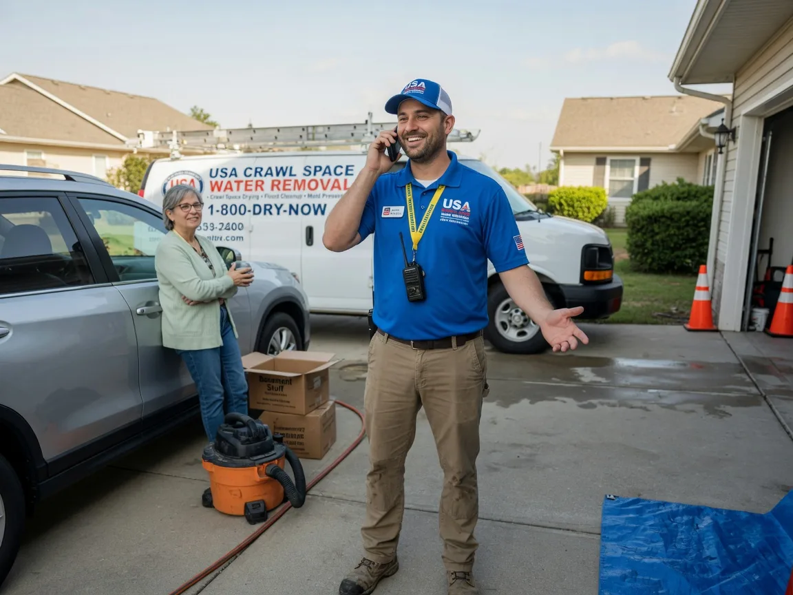 Crawl Space Water Removal Chataignier, LA FAQs
